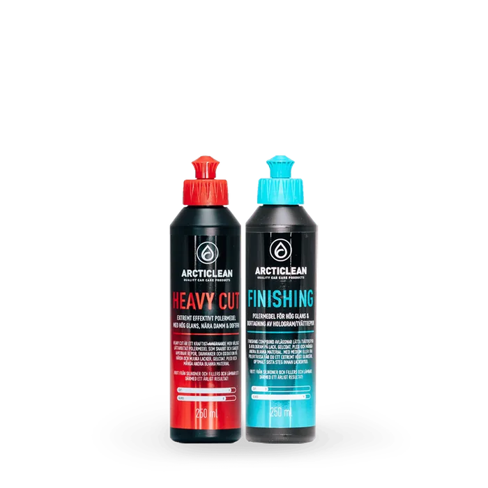 2x polishing compound - 250 ml