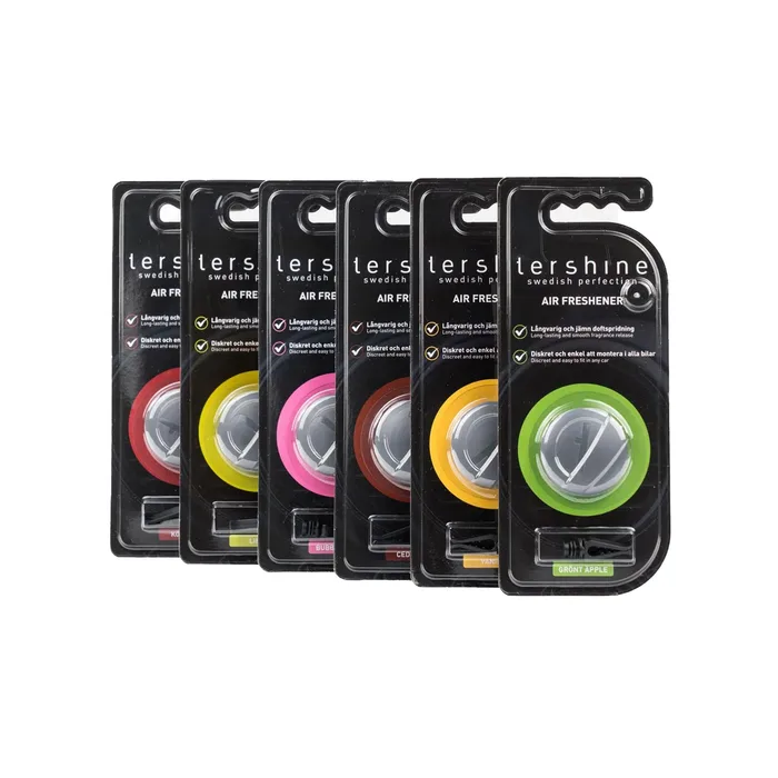 Luftfräschare tershine Clip-on Air freshener, Grönt äpple