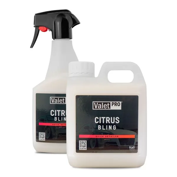 Rengörande Snabbvax VALETPRO Citrus Bling