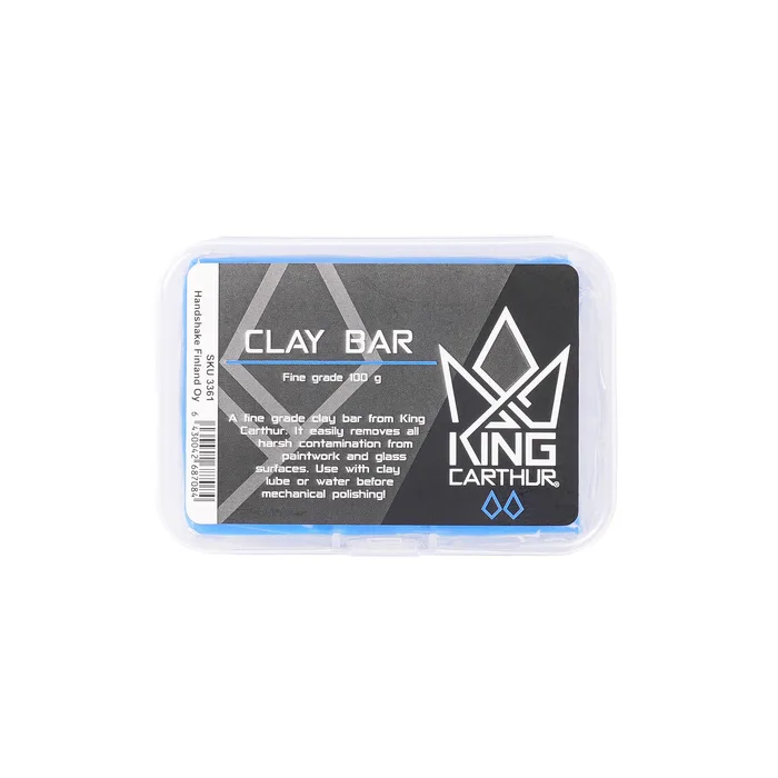 Rengöringslera KING CARTHUR Super Smooth Clay Bar, 100 g