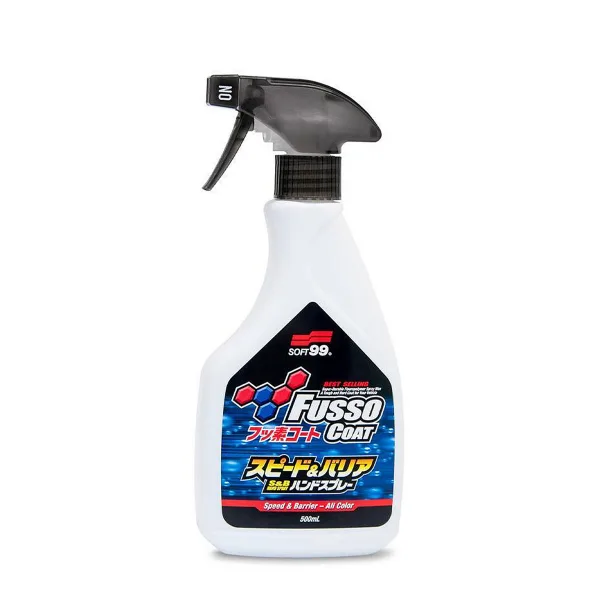 Rengörande Snabbvax SOFT99 Fusso Coat Speed & Barrier, 500 ml