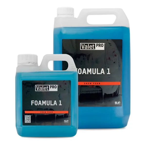 Förtvättsmedel VALETPRO Foamula 1 - Skummande / Vaxsäkert