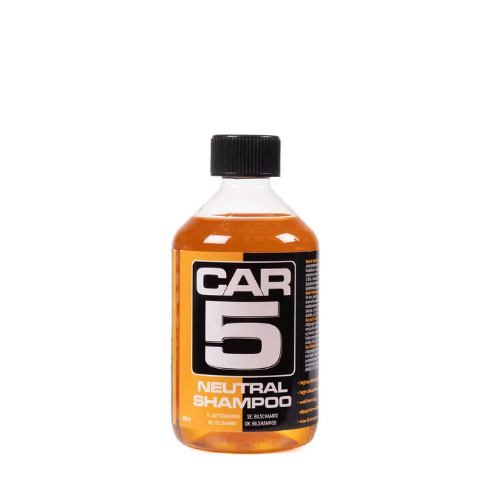 Bilschampo CAR5 Shampoo - Neutralt