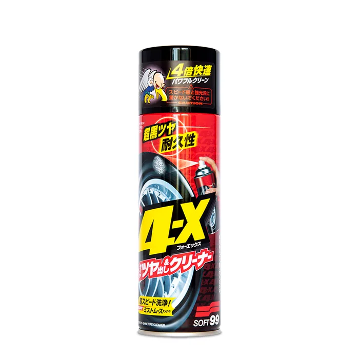 Däckrengöring SOFT99 4-X Tire Cleaner, 470 ml